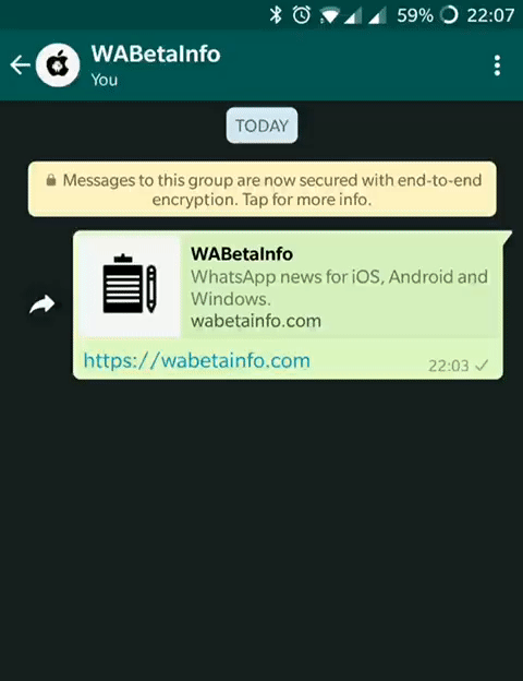 WhatsApp Beta lets you swipe message to reply