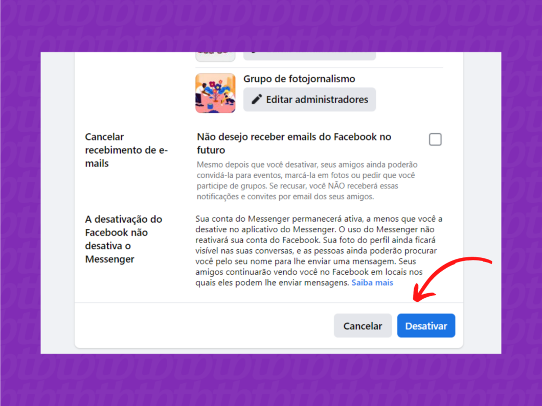 Como Desativar O Facebook Por Um Tempo Internet Tecnoblog