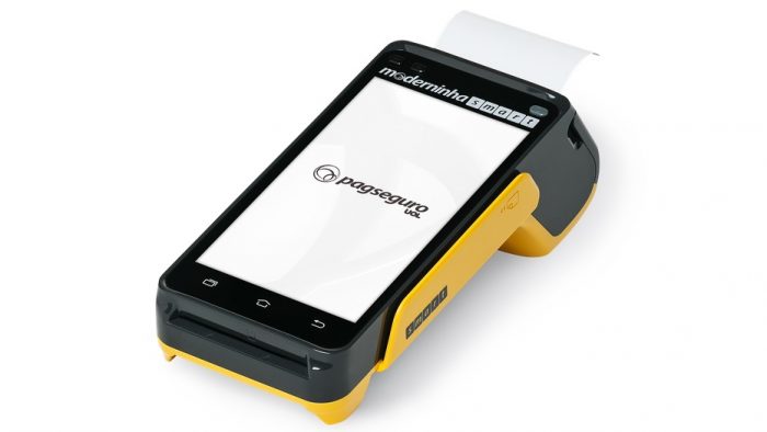 PagSeguro lança maquininha de cartão com 4G, NFC e Android