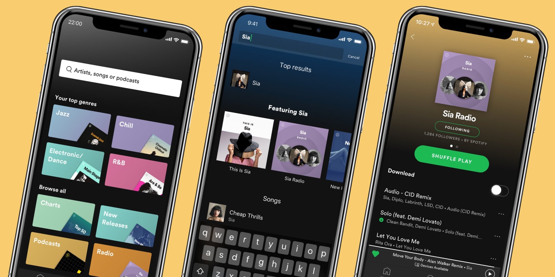 Spotify Premium ganha redesign e busca de músicas mais rápida