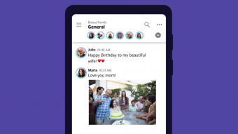 Yahoo Together é um clone do Slack, só que focado em grupos familiares
