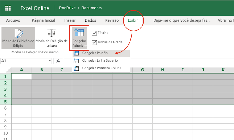 Como Congelar A Linha No Microsoft Excel E No Google Sheets Celular