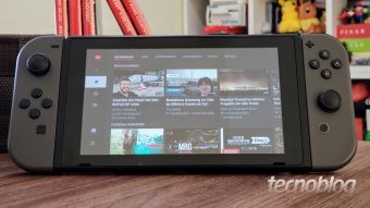 YouTube chega ao Nintendo Switch com interface do YouTube TV