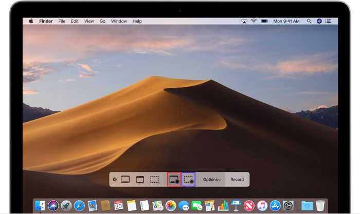 Gravador de tela do macOS (Imagem: Divulgação/Apple)