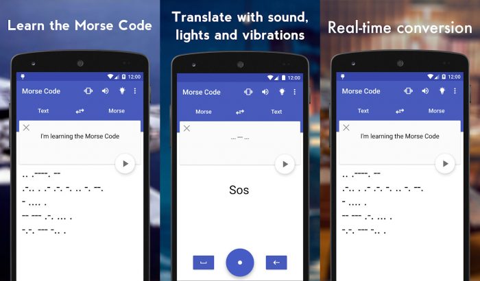 Android / Morse Code Translator / tradutor de código morse