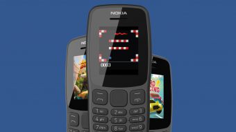 Nokia 106 é um celular simples com bateria de 21 dias e jogo da cobrinha
