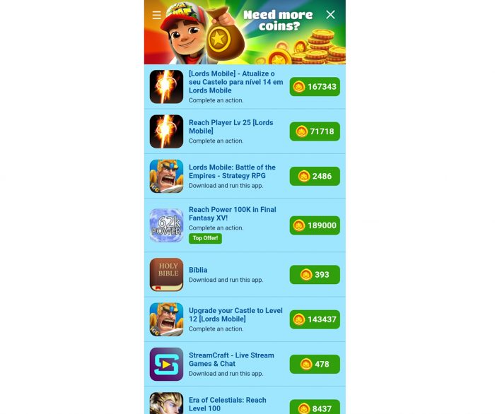 Subway Surfers abandona app para Windows Phone 8; Versão para