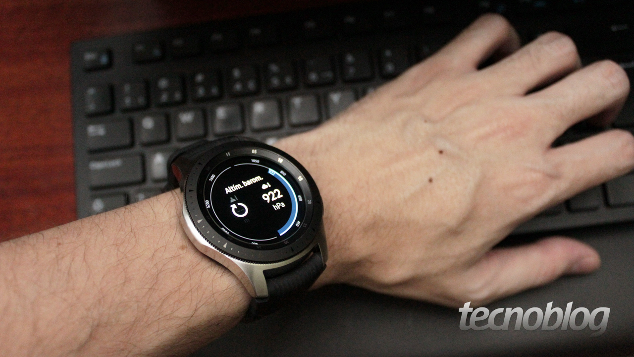 Atualizar software no smartwatch Samsung