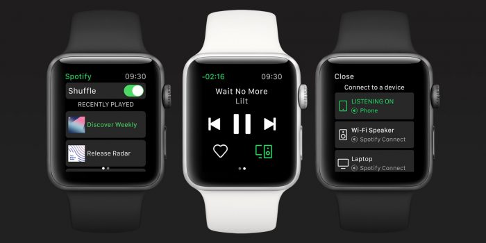 spotify no apple watch