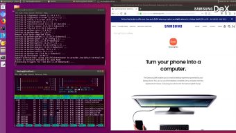 Samsung DeX no Galaxy Note 9 e Tab S4 ganha suporte a Linux em beta