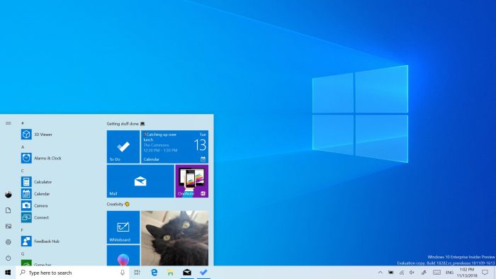 Prévia do Windows 10 ganha modo claro e facilita pausar atualizações