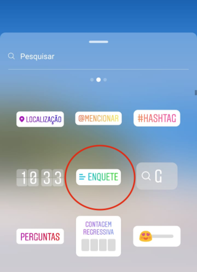 Enquetes  Enquetes, Insta, Tipos de