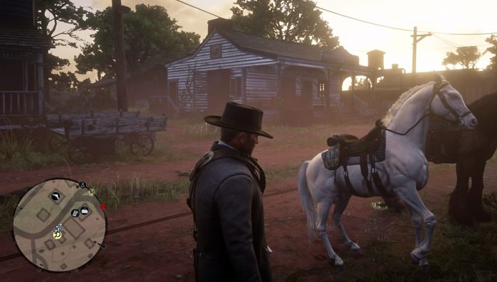 Red Dead Redemption 2 - cavalo / reprodução