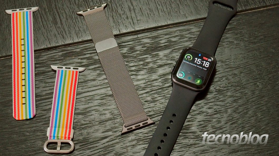 Apple Watch Series 4 e pulseiras