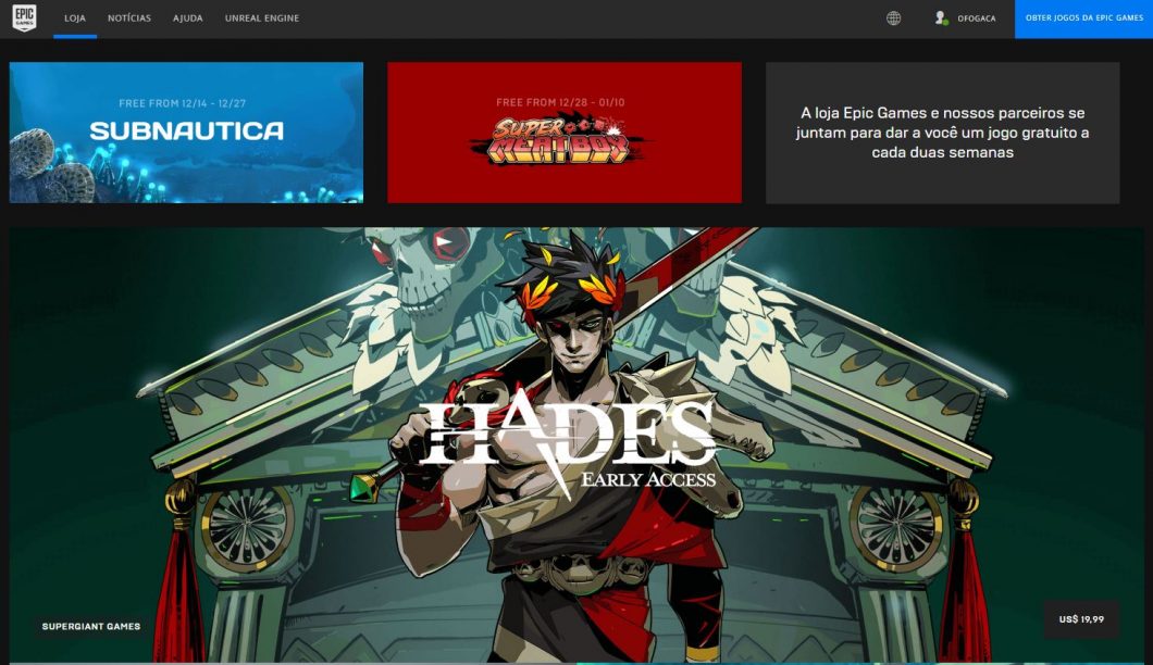 Epic Games lança loja e promete jogos de graça – Tecnoblog