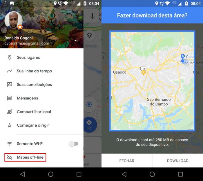 Google Maps: como fazer o download de mapas offline no iPhone