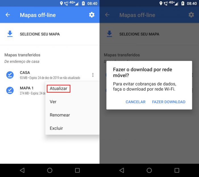 Android / Google Maps / como salvar rota no Google Maps