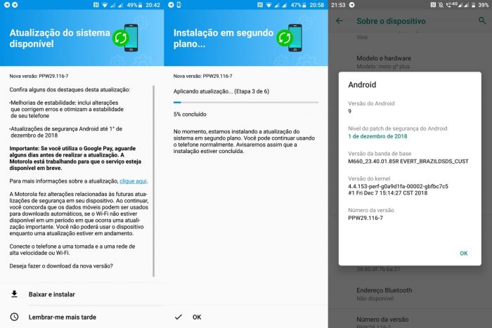 Moto G6 Plus recebe Android 9 Pie em testes no Brasil   Tecnoblog - 59