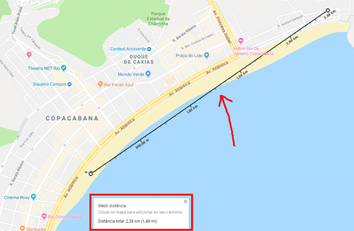 Google Maps já permite medir distâncias entre pontos no mapa