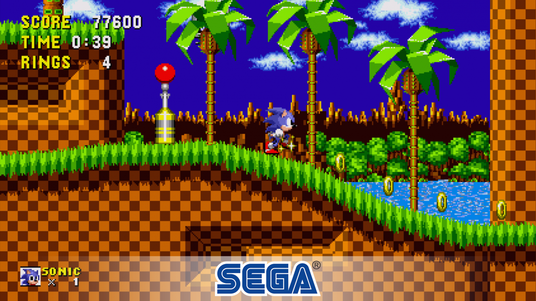 Sonic the Hedgehog no Sega Classics