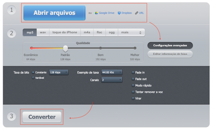 Converter MP3 - Audio Online