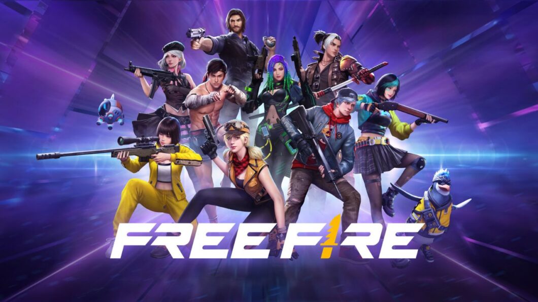 Imagem promocional personagens de Free Fire - como mudar o nome no Free Fire