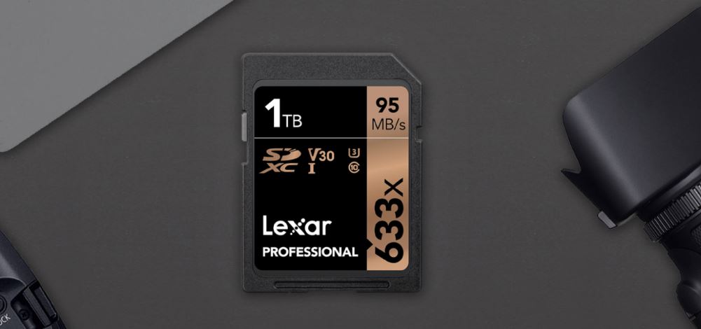 A Lexar criou um cartão SD com 1 TB de espaço