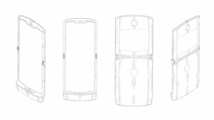 Este pode ser o design do Motorola Razr com tela dobrável