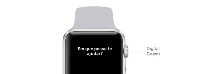 Apple / Apple Watch / como falar com a Siri