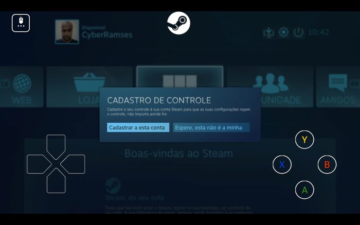 Novo aplicativo do Steam permite jogar games do PC no Android