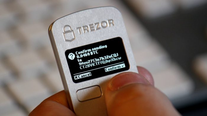 Trezor One / carteira bitcoin