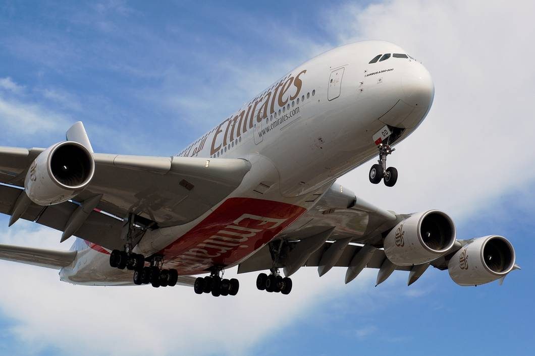 Airbus A380 da Emirates (foto: Flickr/BriYYZ)