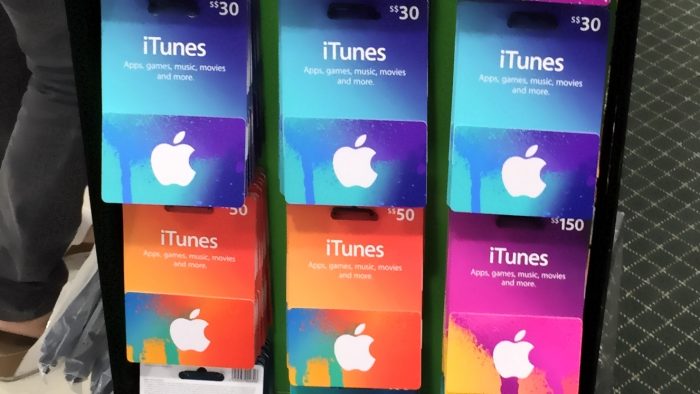 Apple lança gift cards para App Store e iTunes no Brasil