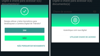 CNH Digital permite usar leitor de digitais em vez de senha no Android e iPhone