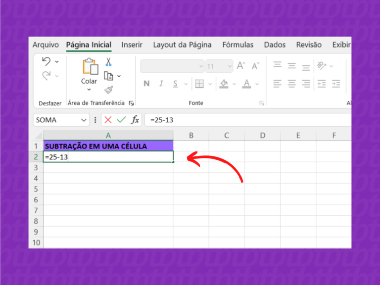 Como subtrair valores no Microsoft Excel • Aplicativos e Software ...