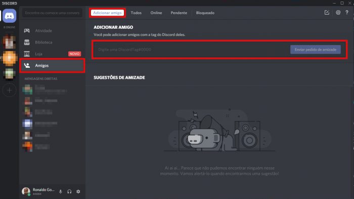 Como adicionar amigos no Discord – Tecnoblog