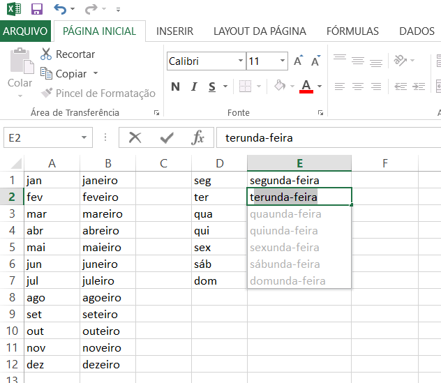 Área de um retângulo imprimível 7ª série planilhas