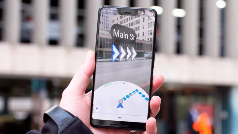 Google Maps testa modo de realidade aumentada para rotas a pé