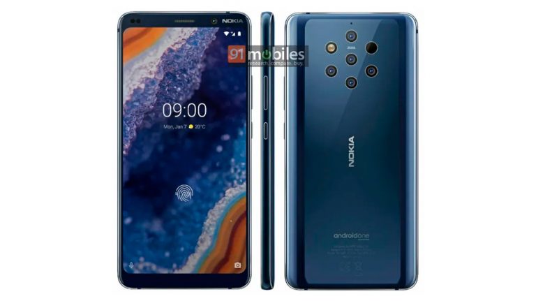 Nokia 9 PureView reaparece com cinco câmeras em imagem oficial vazada