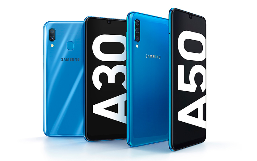 Samsung Galaxy A30 e A50 são os intermediários de tela grande e bateria de 4.000 mAh