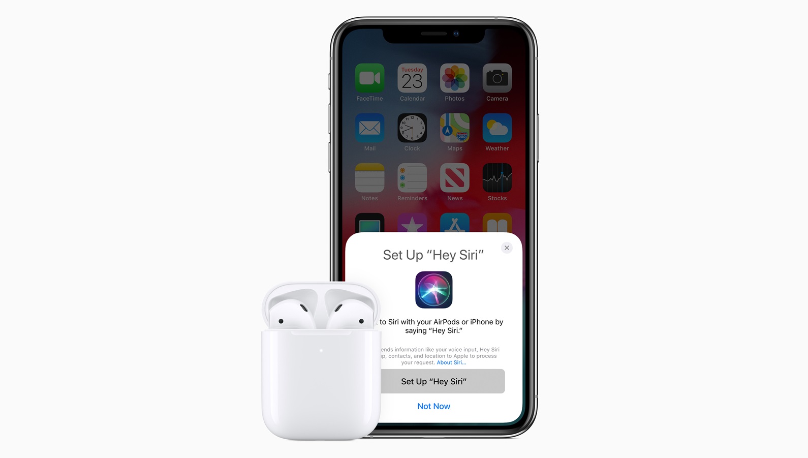 Apple atualiza AirPods com Siri ativada por voz e maior duração de bateria
