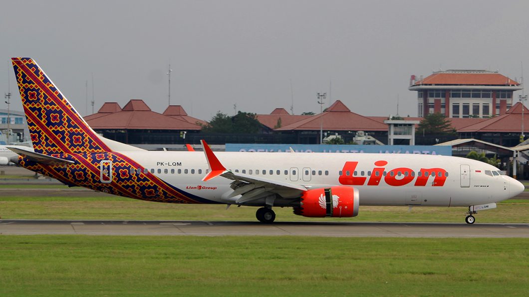 Boeing 737 Max 8 da Lion Air (foto: Bathara Sakti/Flickr)