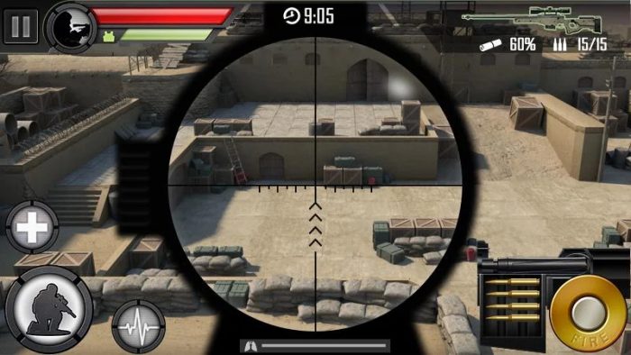 Modern Sniper / jogos que ocupam pouco espaço