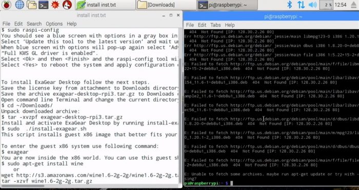 Raspbian / Terminal / Como instalar o Windows 7 no Raspberry Pi