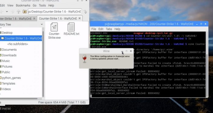 Raspbian / Terminal / Como instalar o Windows 7 no Raspberry Pi