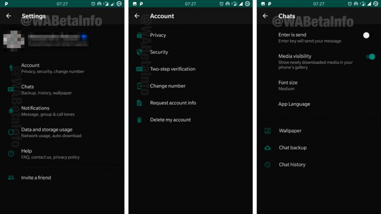 WhatsApp prepara modo escuro para Android; opção também chegará ao iOS