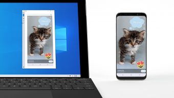 Windows 10 permite copiar e colar do PC para celulares Samsung