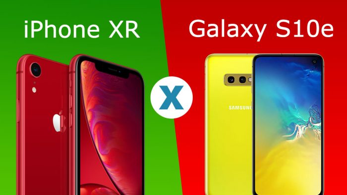 COMPARATIVO - iPhone XR vs Galaxy S10e