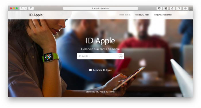 Como alterar o país do Apple ID