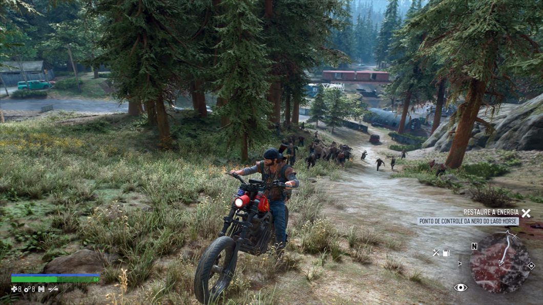 DAYS GONE no PLAYSTATION 5 - O Início do APOCALIPSE ZUMBI